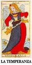 TEMPERANCE CARD - RIGHT AND REVERSE - THE BEST FREE ONLINE TAROT CARD READING FOR LOVE CAREER LUCK